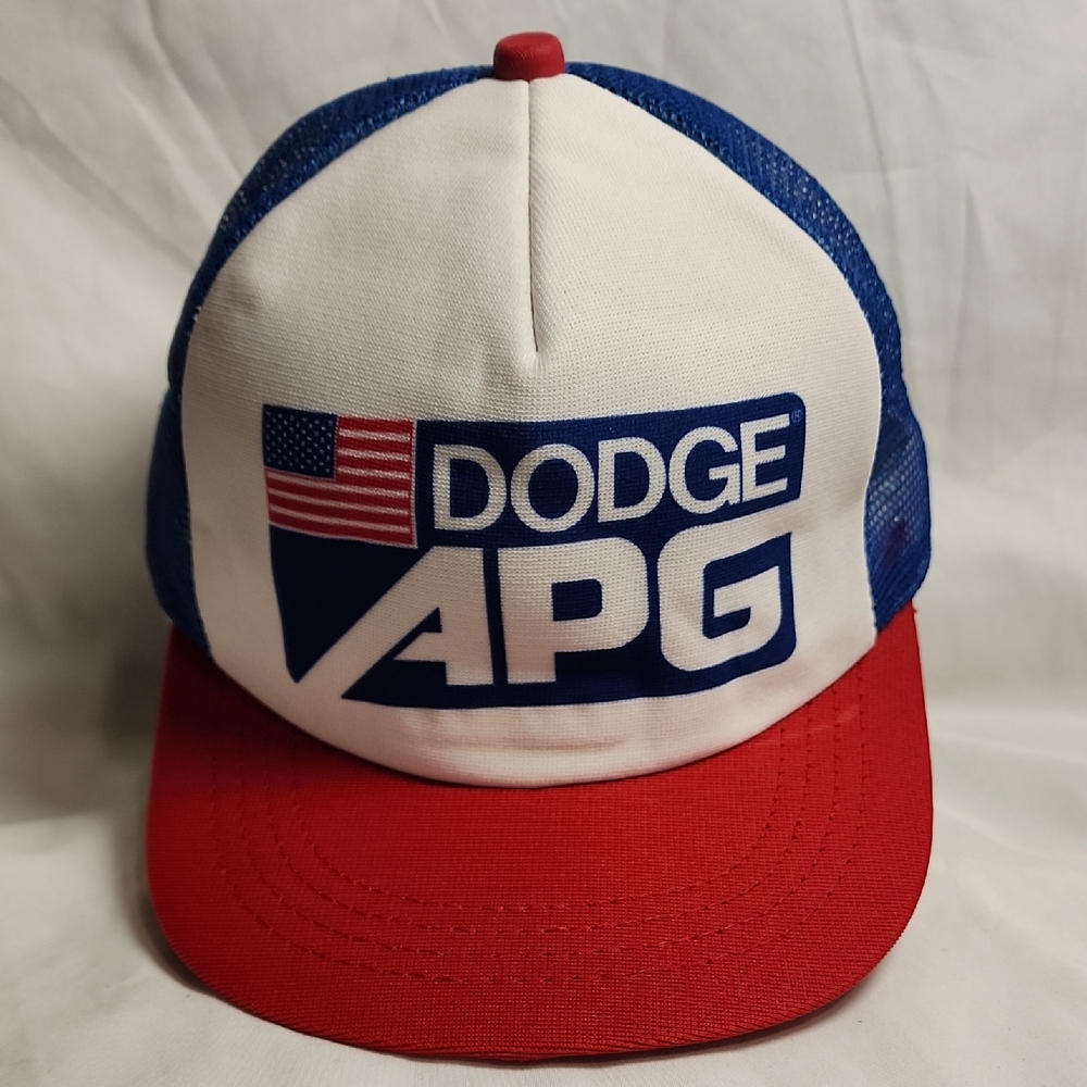Dodge APG Trucker Hat Rare Vintage